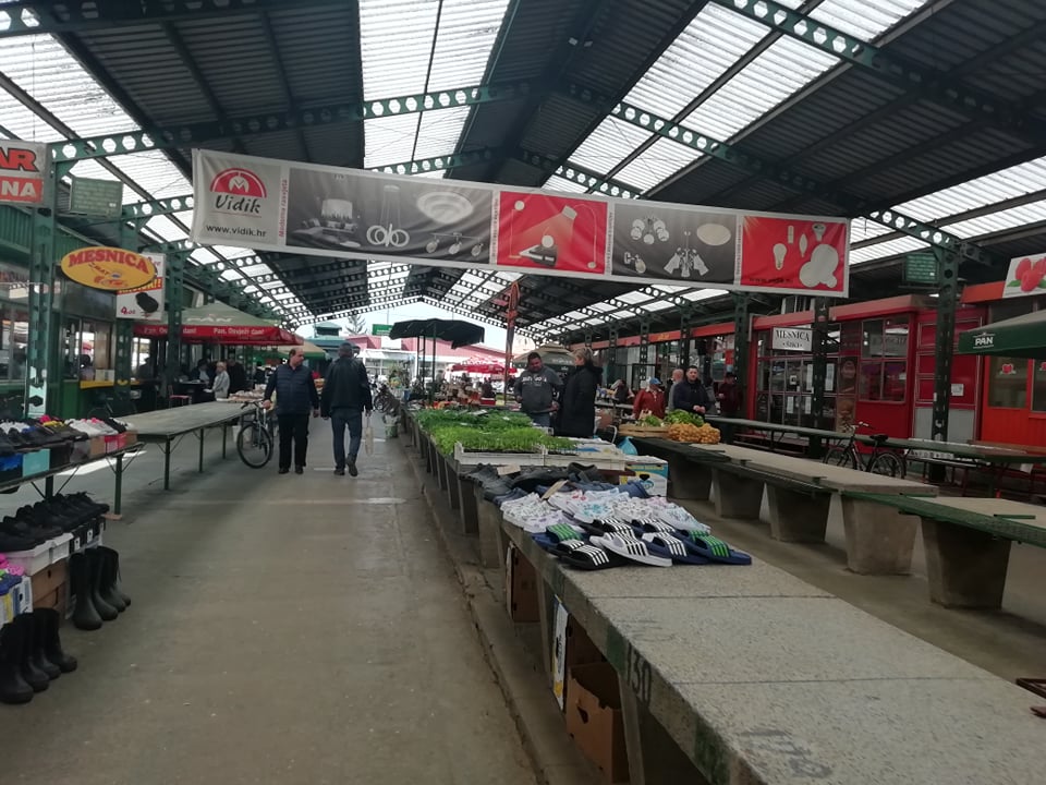SVE SPREMNO Sutra se otvara bjelovarska tržnica, uz iznimno stroga pravila za kupce i prodavače