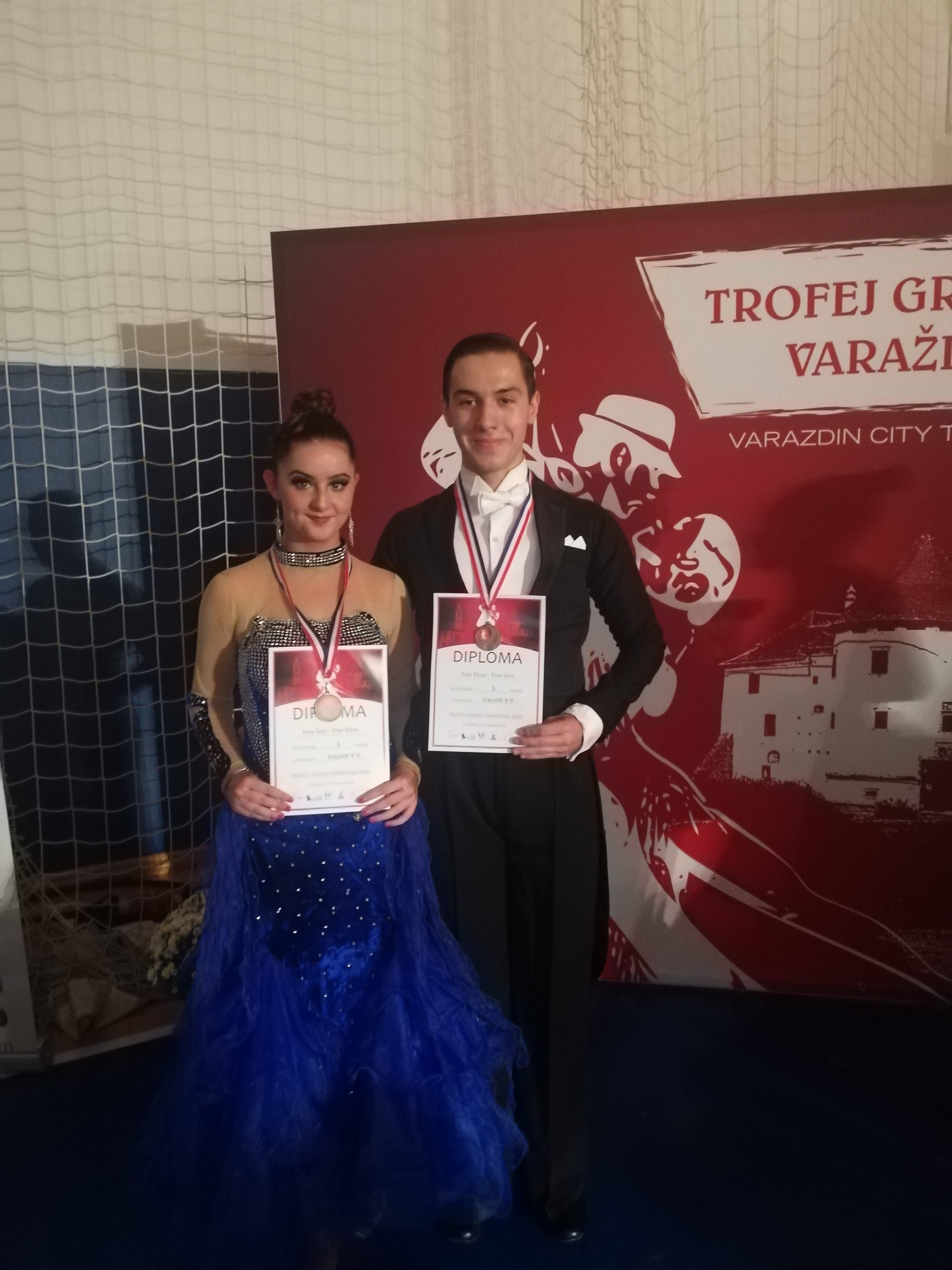 NOVI USPJEH Bjelovarski plesači iz Varaždina stigli s hrpom medalja