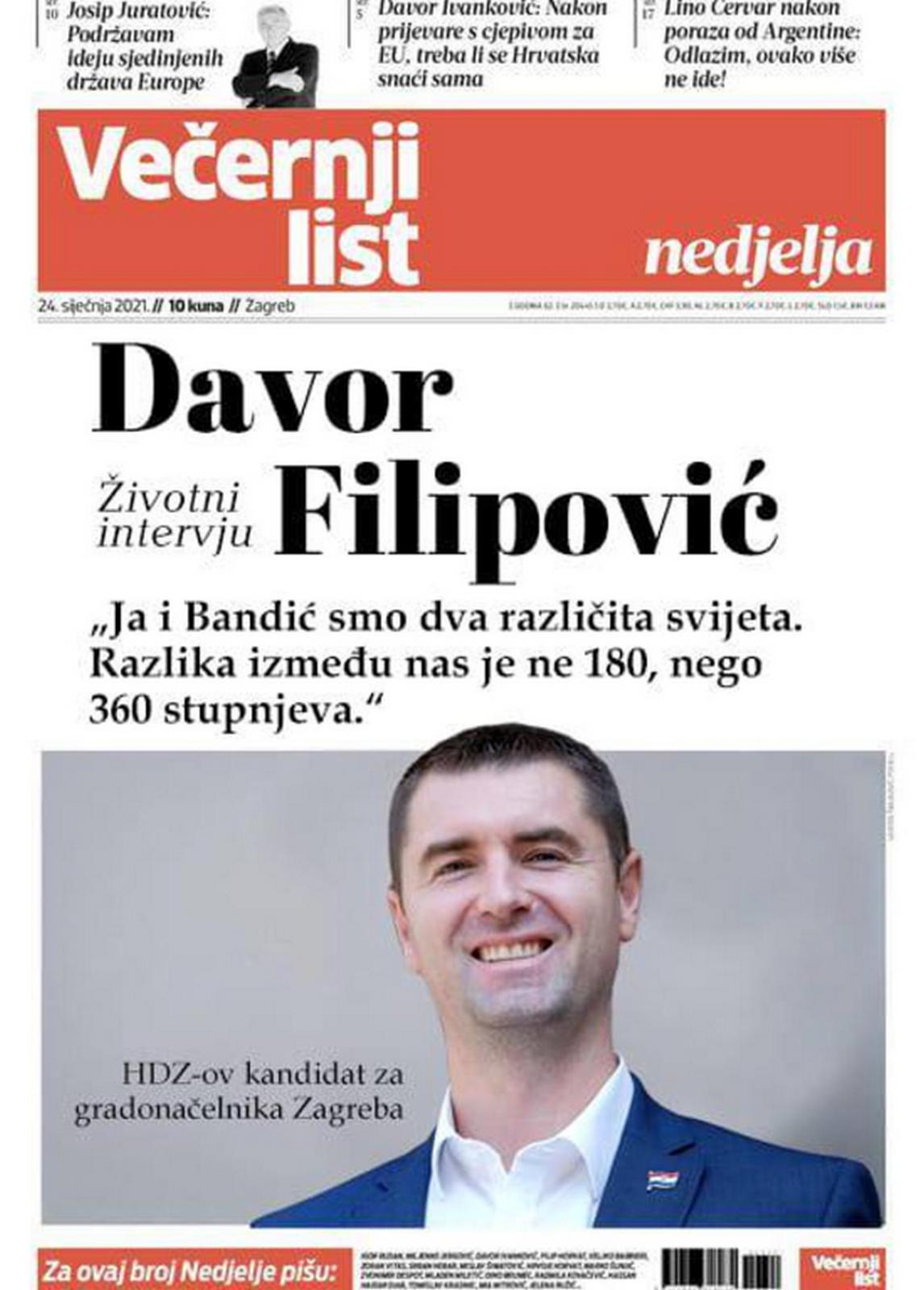 O lažnoj naslovnici oglasio se i kandidat za gradonačelnika metropole