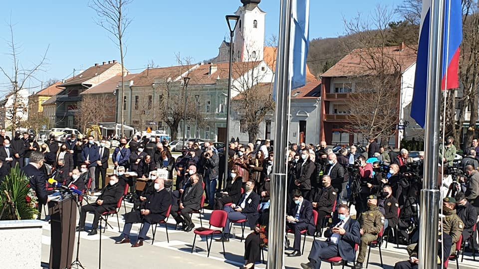 Plenković u Pakracu zahvalio braniteljima na obrani Hrvatske