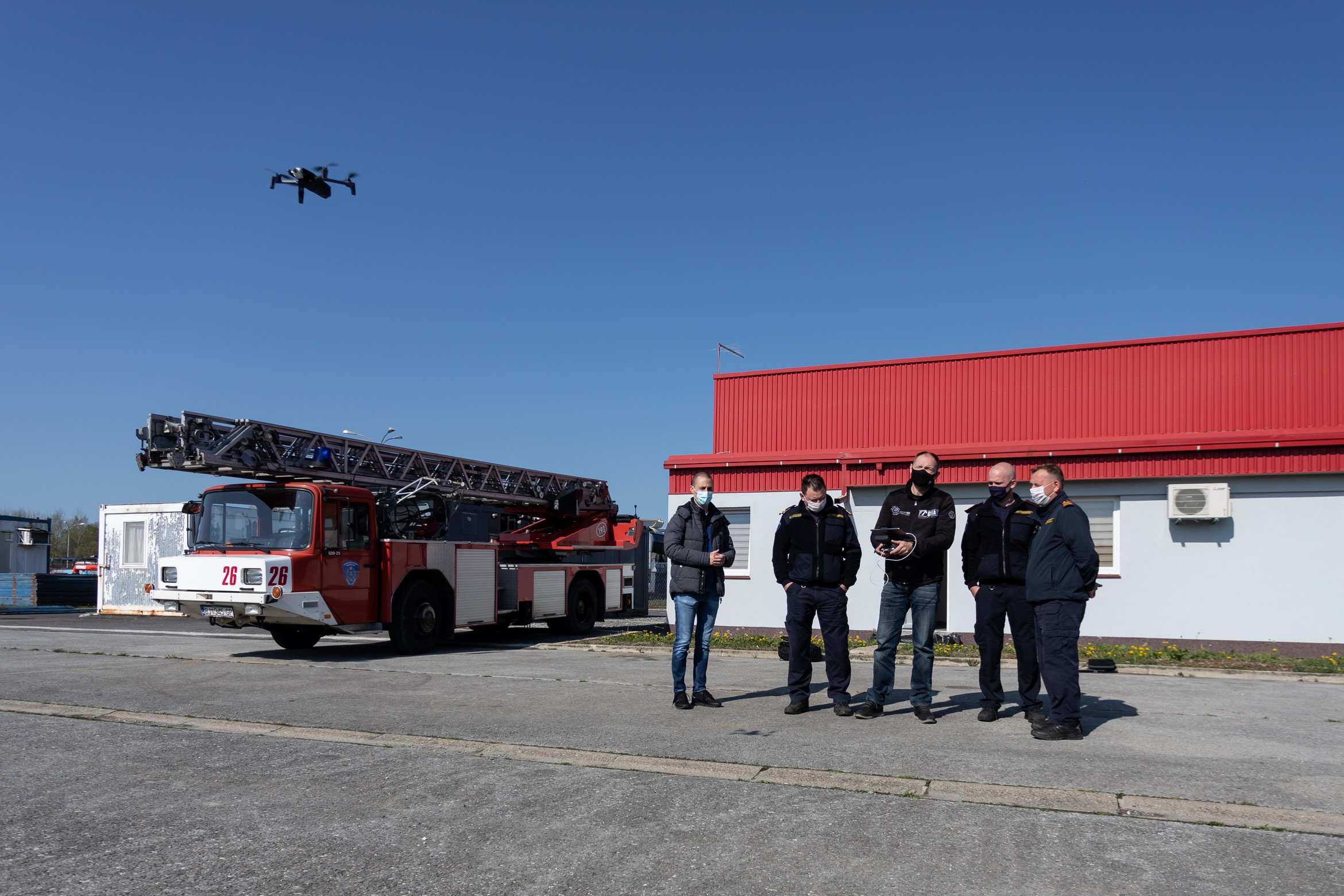 Čazmanskim vatrogascima u radu će ubuduće pomagati - dron!