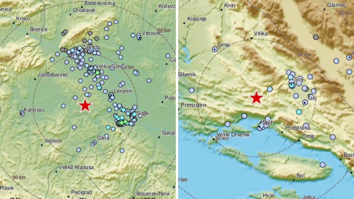 Tlo se treslo u Zagrebu, na Banovini, u Dalmaciji...