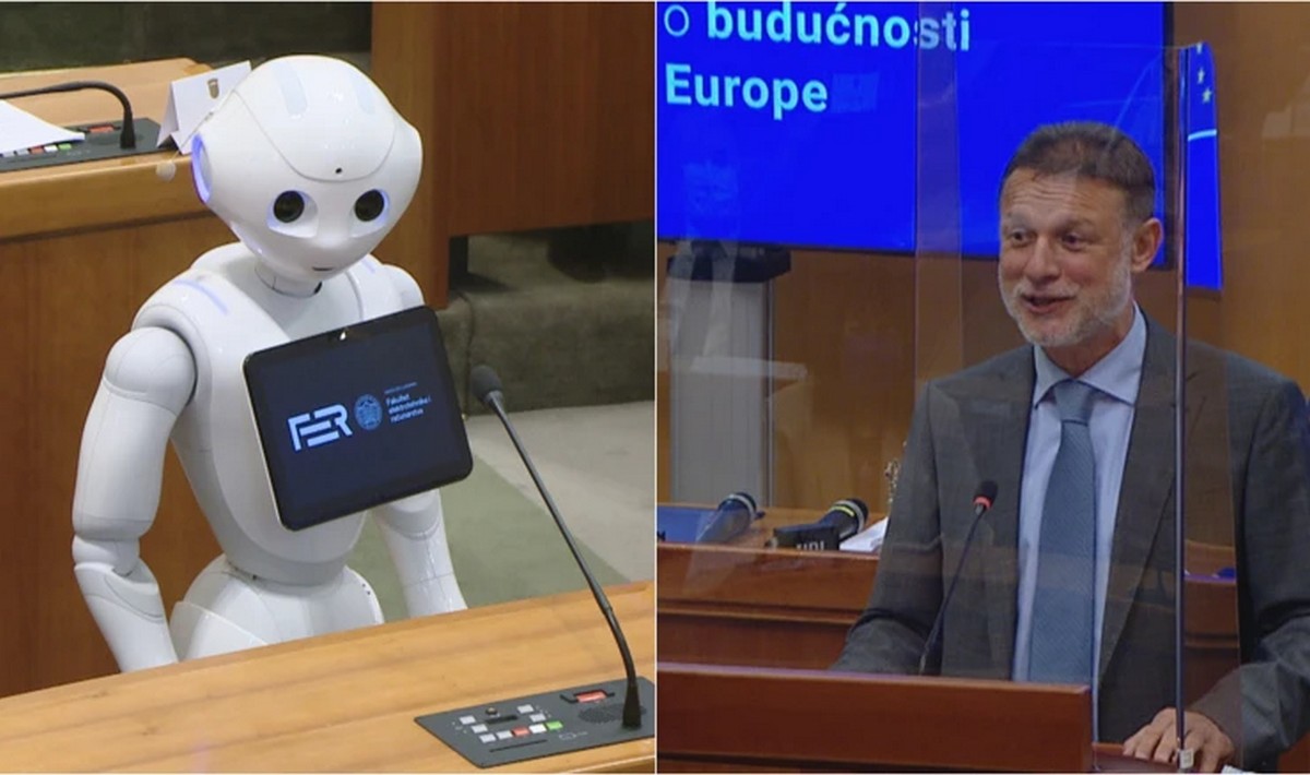 Sukob Jandrokovića i robota na konferenciji