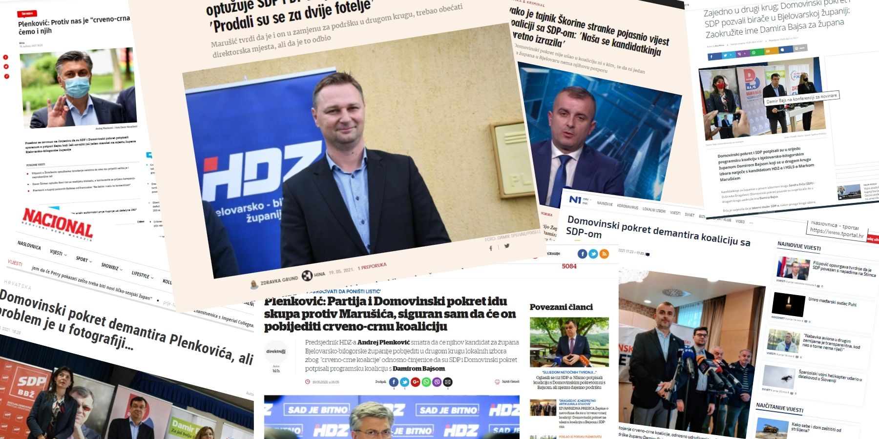 Nacionalni mediji o izborima u Bjelovarsko-bilogorskoj županiji