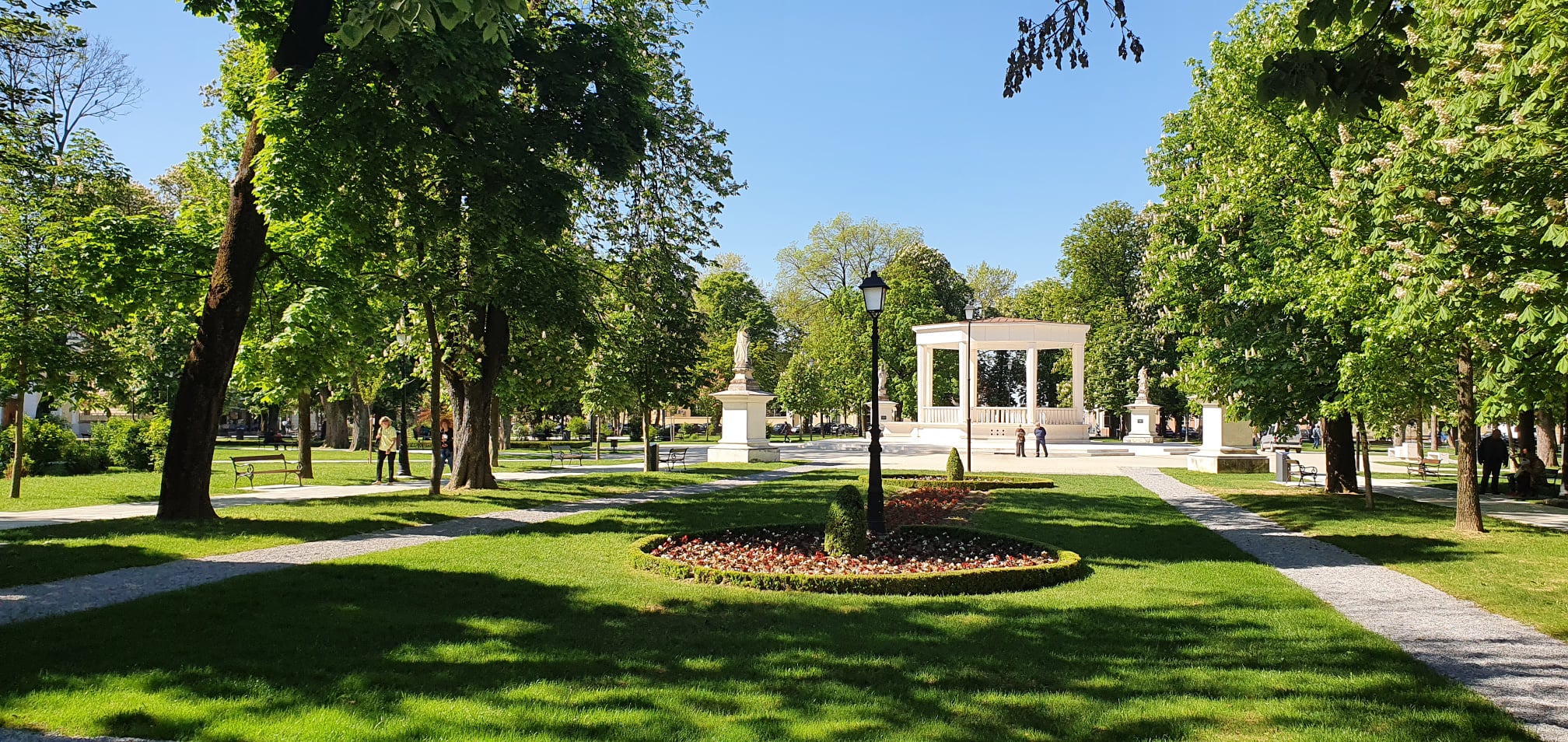 Bjelovarski središnji park zasjao nekadašnjim sjajem, tri milijuna kuna domaćim tvrtkama