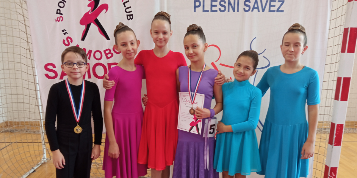 Bjelovarski plesači u Samoboru osvojili sedam medalja