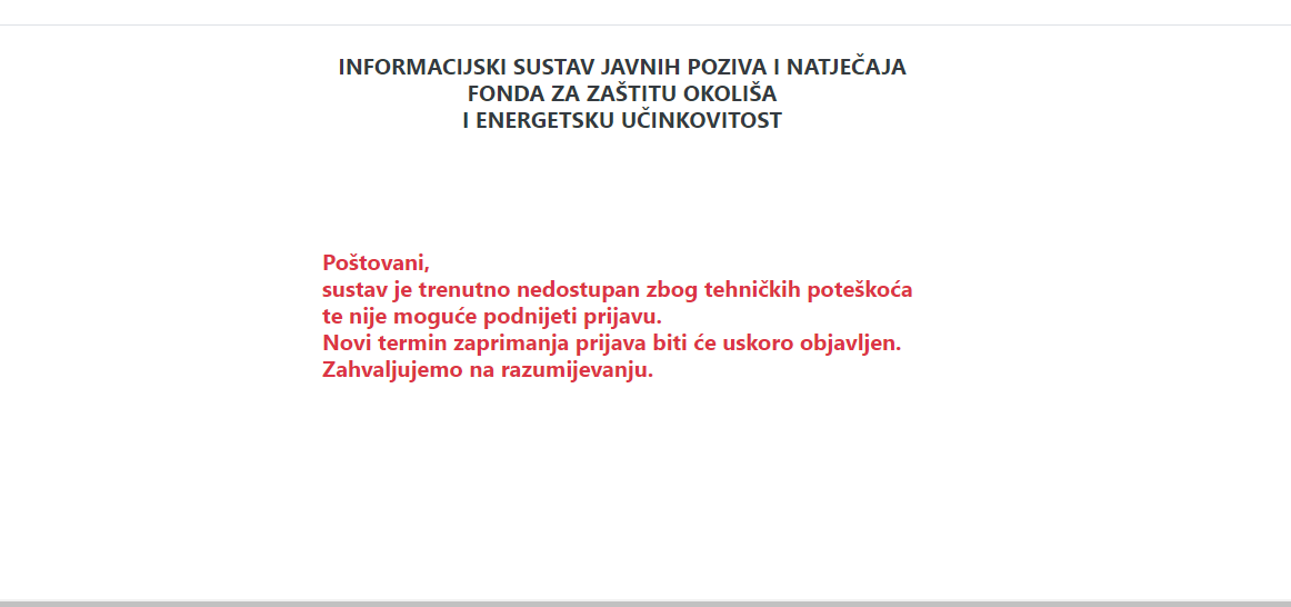 Pao sustav za prijavu energetske obnove, građani ogorčeni