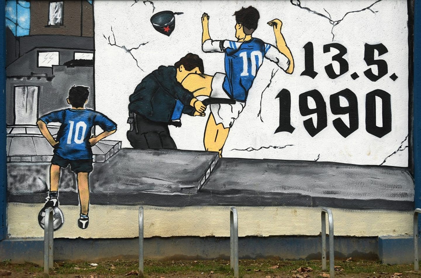 Možemo ide dalje, miče se još jedan mural, simbol otpora protuhrvatskom režimu