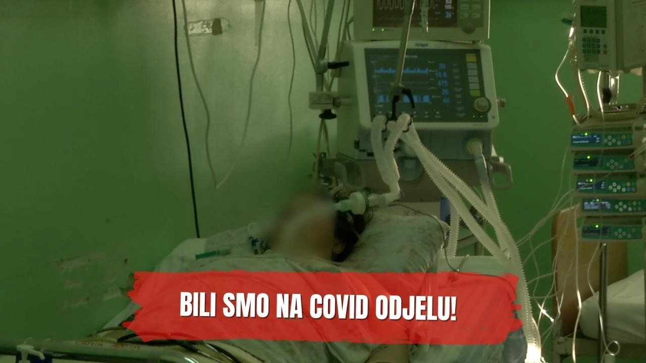 [VIDEO] Bili smo na covid odjelu bolnice gdje se ljudi bore za dah da bi izbjegli smrt