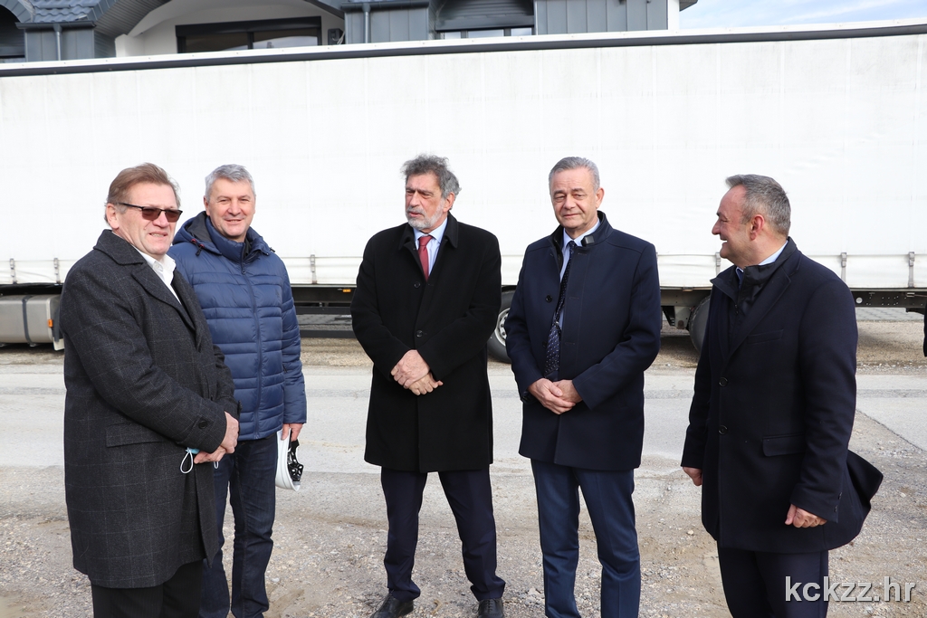 Župan Koren i ministar Fuchs obišli radove na izgradnji dvorane u Svetom Petru Orehovcu i Centra kompetentnosti u Koprivnici