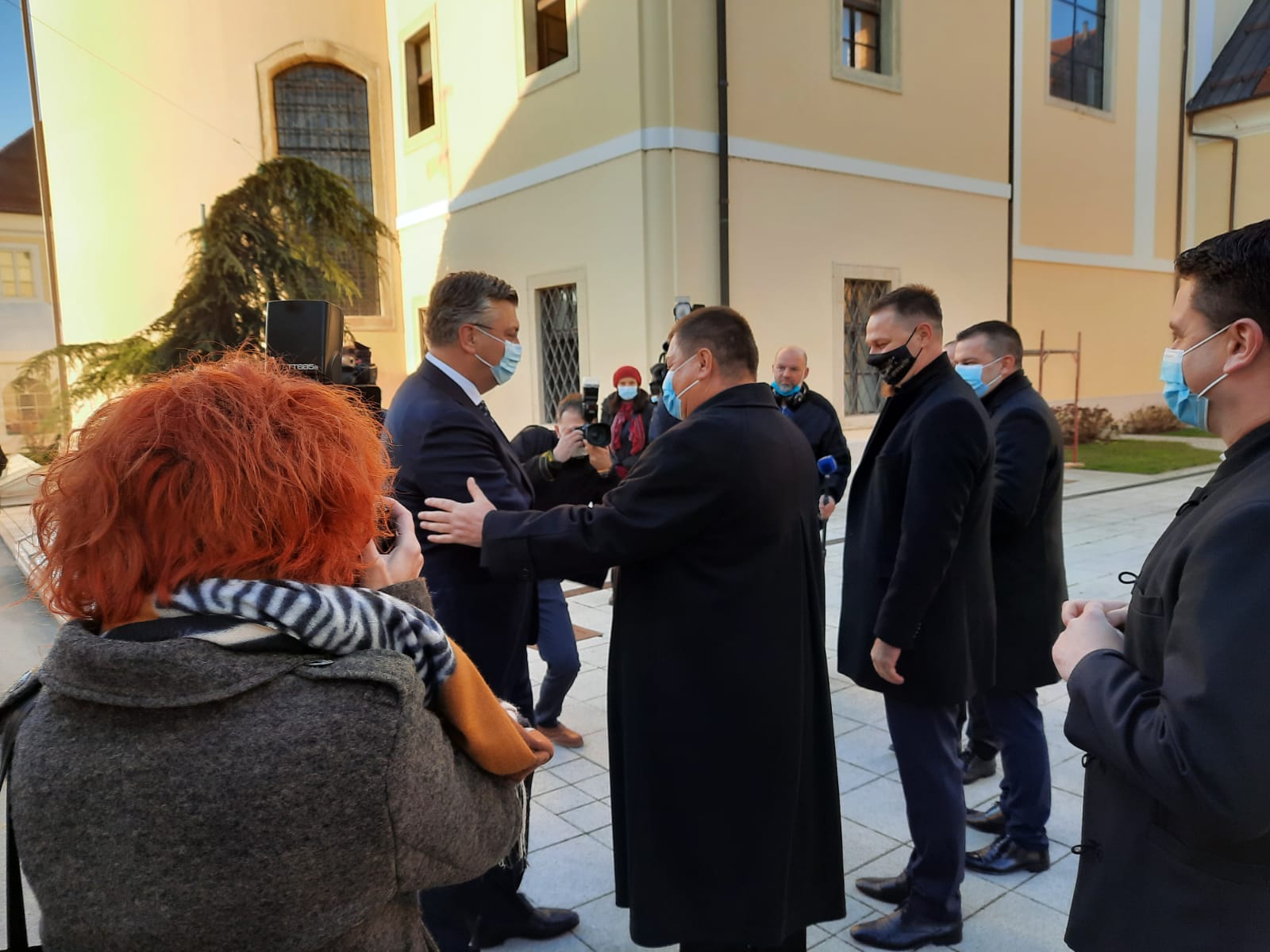 [FOTO] Premijer Plenković stigao na prvi današnji bjelovarski sastanak