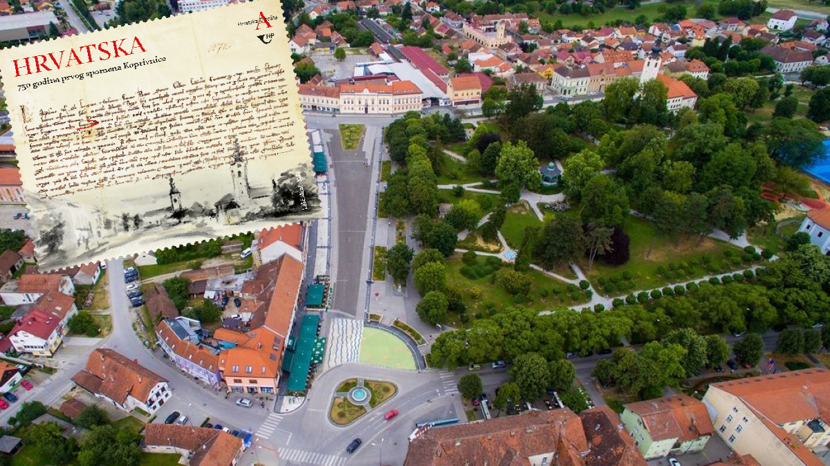 Izdaje se poštanska marka povodom 750 godina od prvog spomena Koprivnice