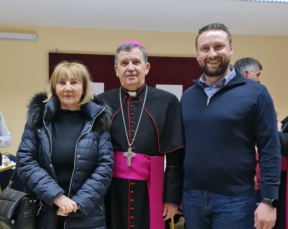 Adlešič i Brajdić u Sarajevu na ustoličenju novog vrhbosanskog nadbiskupa Tome Vukšića