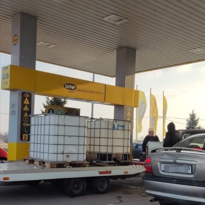KAKVA UŠTEDA - Bjelovarčanin došao ‘natankirati’ tisuću litara goriva