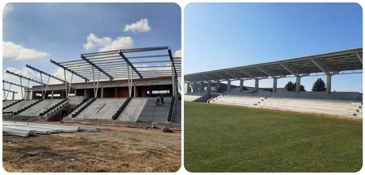 [FOTO] Posjetili smo gradilišta stadiona u Bjelovaru i Ždralovima. Evo u kojoj su fazi