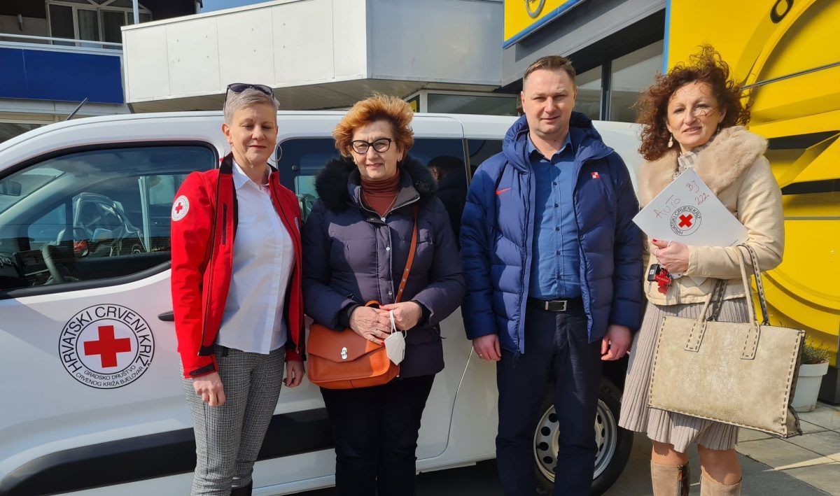 Županija financirala kupnju novog vozila za Crveni križ u Bjelovaru