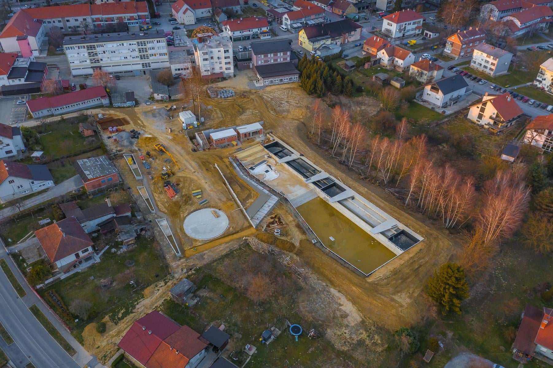 [FOTO] Naziru se obrisi prvog biološkog bazena u Hrvatskoj