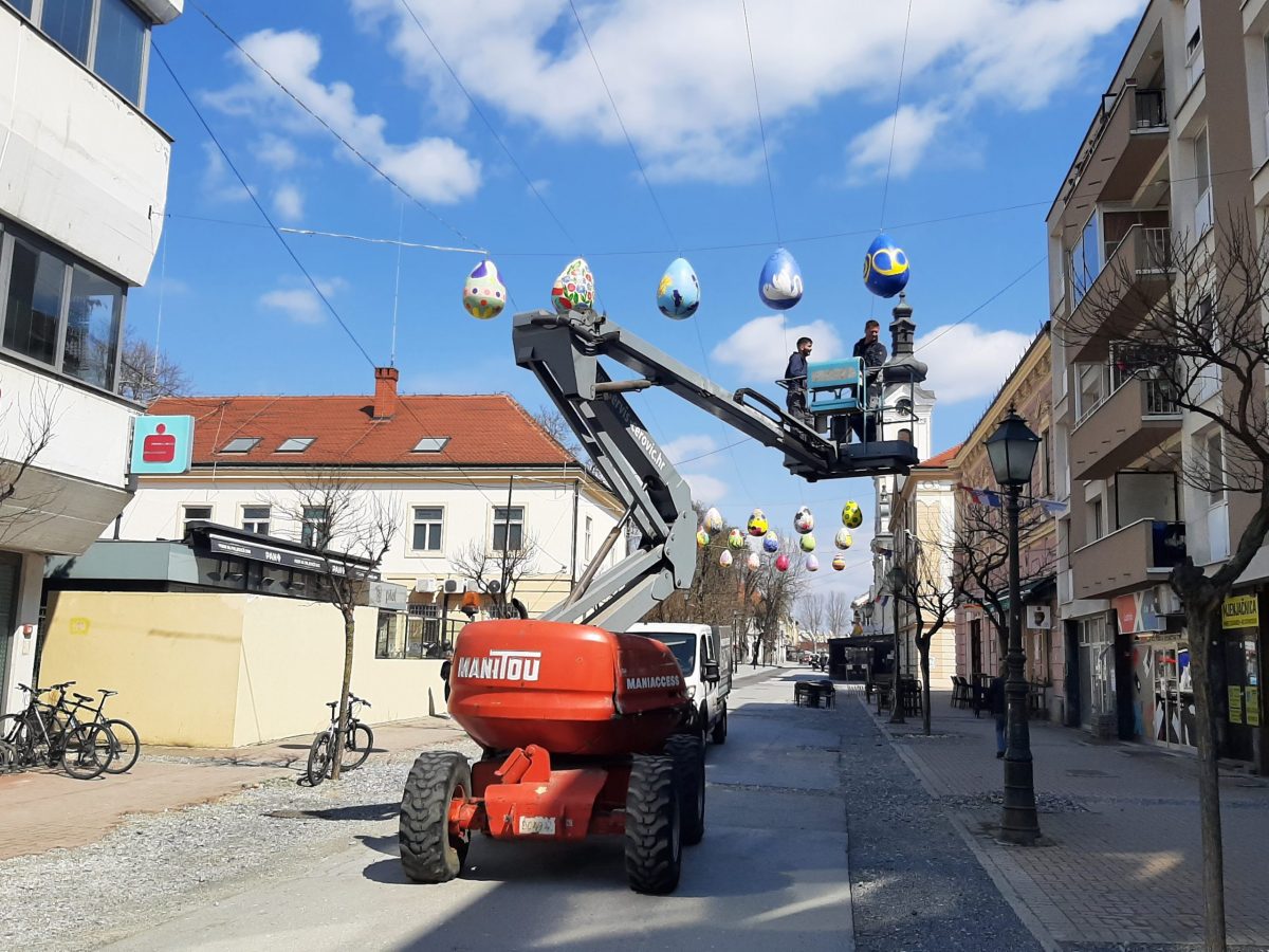 Nastavlja se uređenje grada za Uskrs