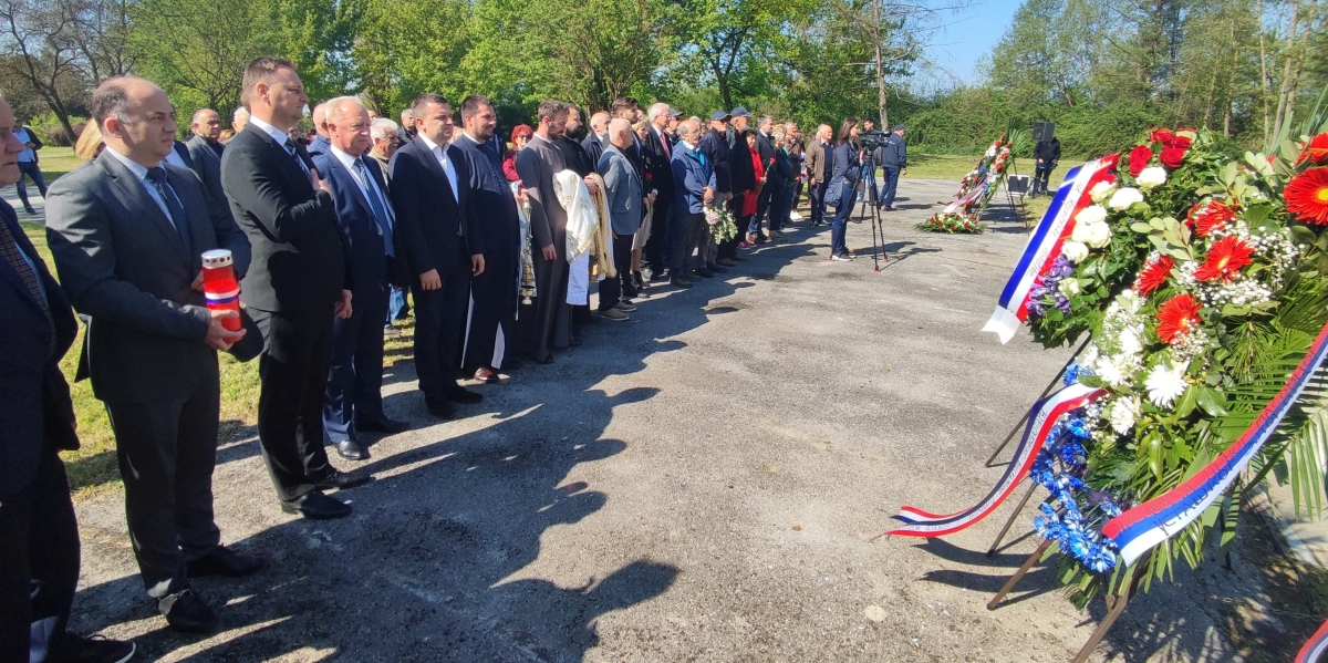 Odana počast žrtvama prvog ustaškog masovnog zločina nakon proglašenja NDH