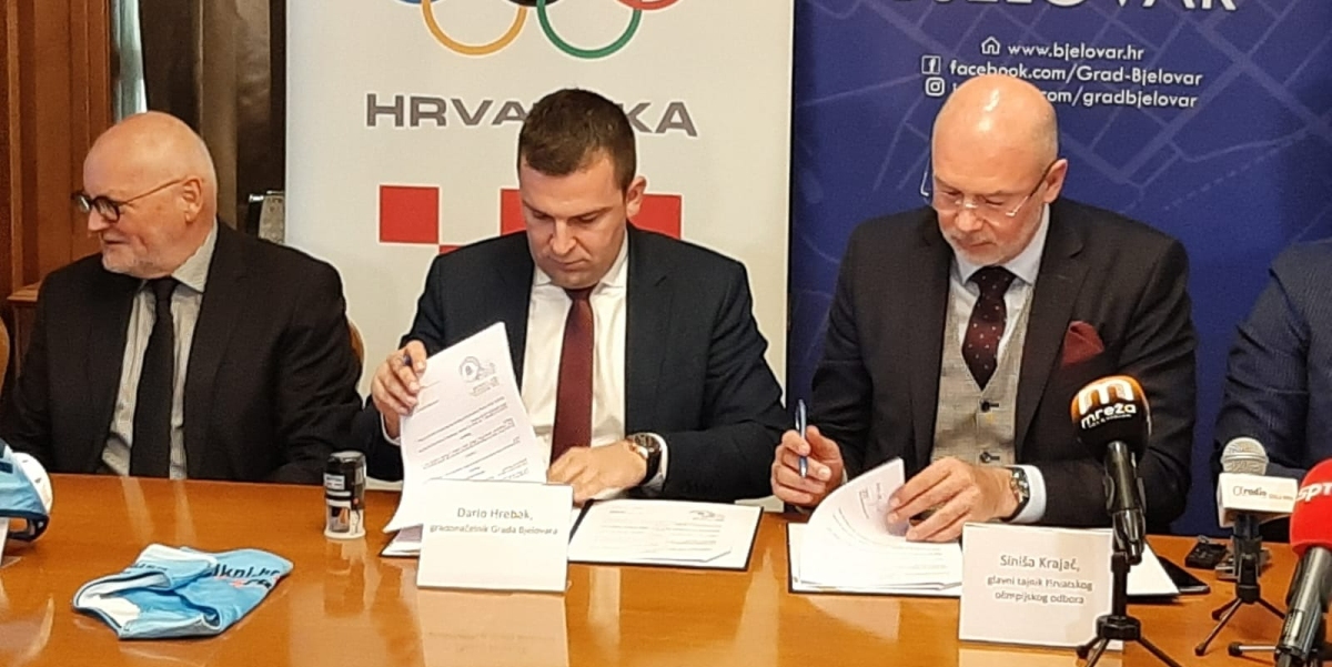 [FOTO] Zlatko Mateša: 'Bjelovar se na velika vrata vraća na olimpijsku kartu Hrvatske'