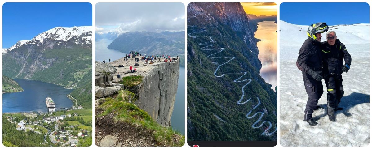 Norveška - vožnja podmorskim tunelima s light showom, serpentinama, mostovima