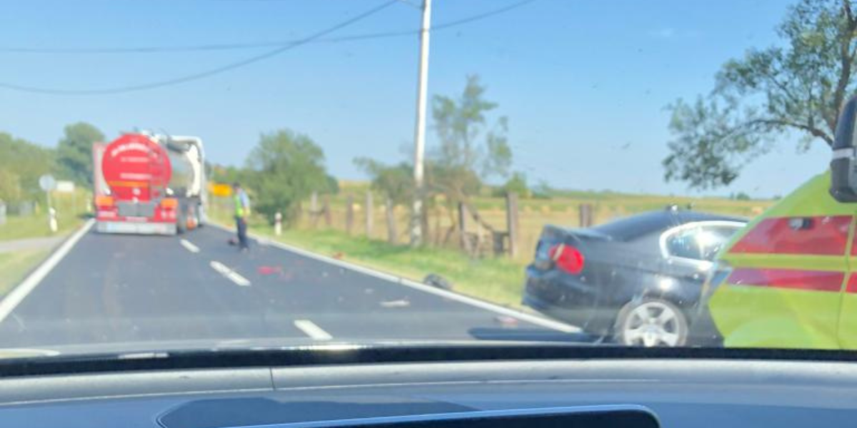 [FOTO I VIDEO] Oprezno kroz Novi Glog, policija regulira promet zbog nesreće