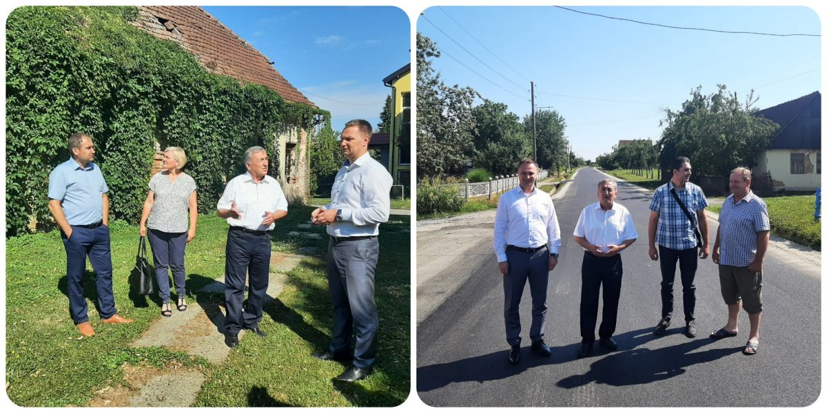 [FOTO] Završeno asfaltiranje dva kilometra ceste u Trnovitici. Konačno će se rušiti i zgrada stara 200 godina