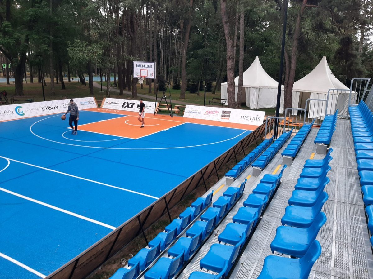 [FOTO] Borik kakav nikada niste vidjeli. Sve je spremno za turnir FIBA 3x3 Bjelovar