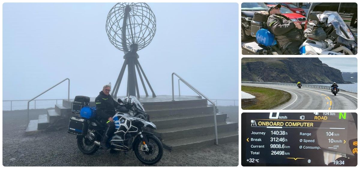 Nordkapp - na vrhu Europe, u društvu sobova, Vikinga i Djeda Božićnjaka...