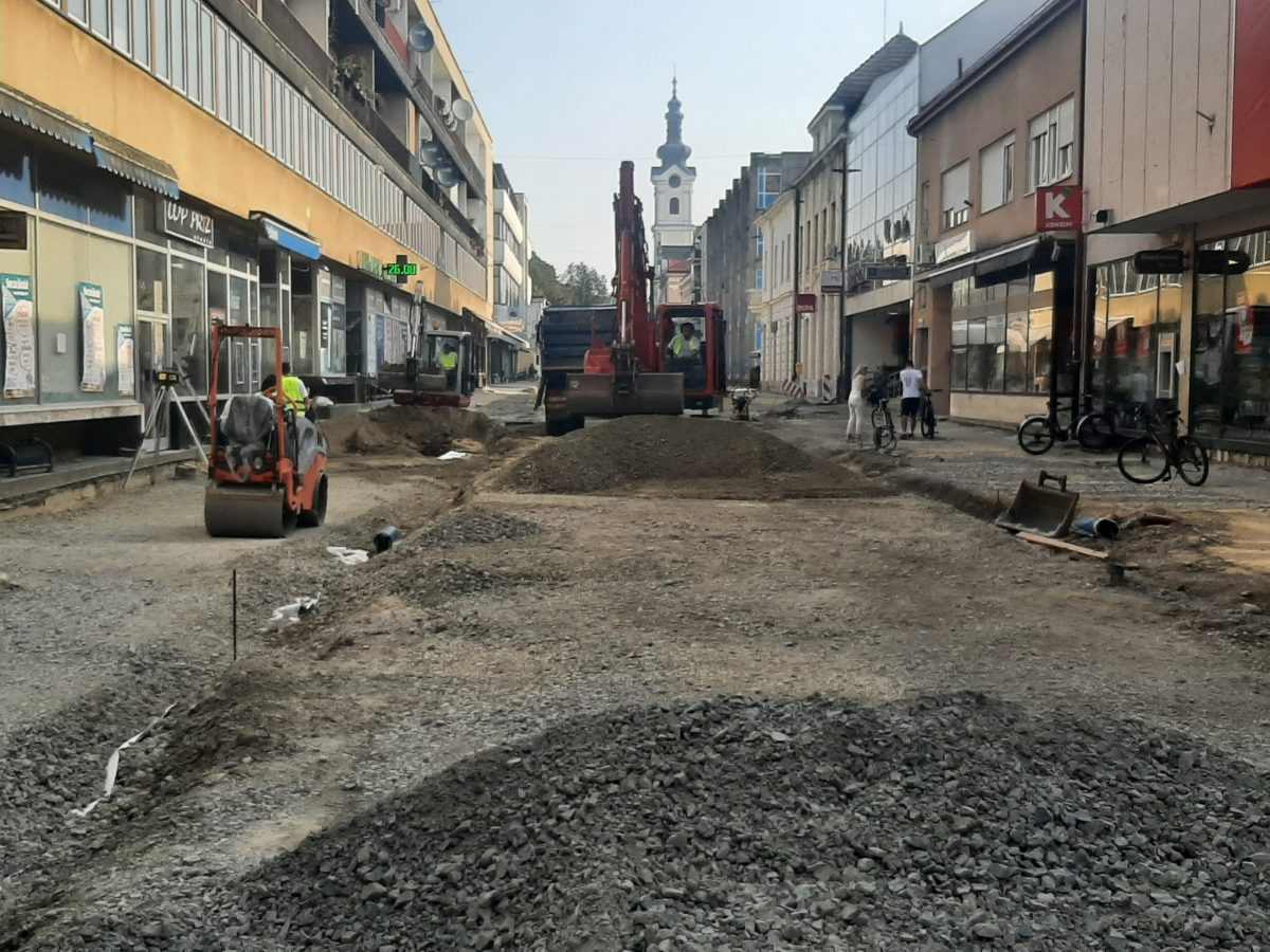 Brajdić nezadovoljan tempom radova na korzu. Hoće li prva faza biti završena u roku?