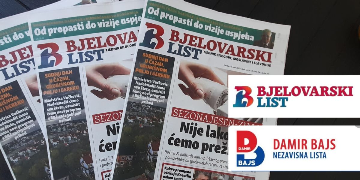 Logo novog Bjelovarskog lista neodoljivo podsjeća na jedan drugi logo. Slučajnost ili...?