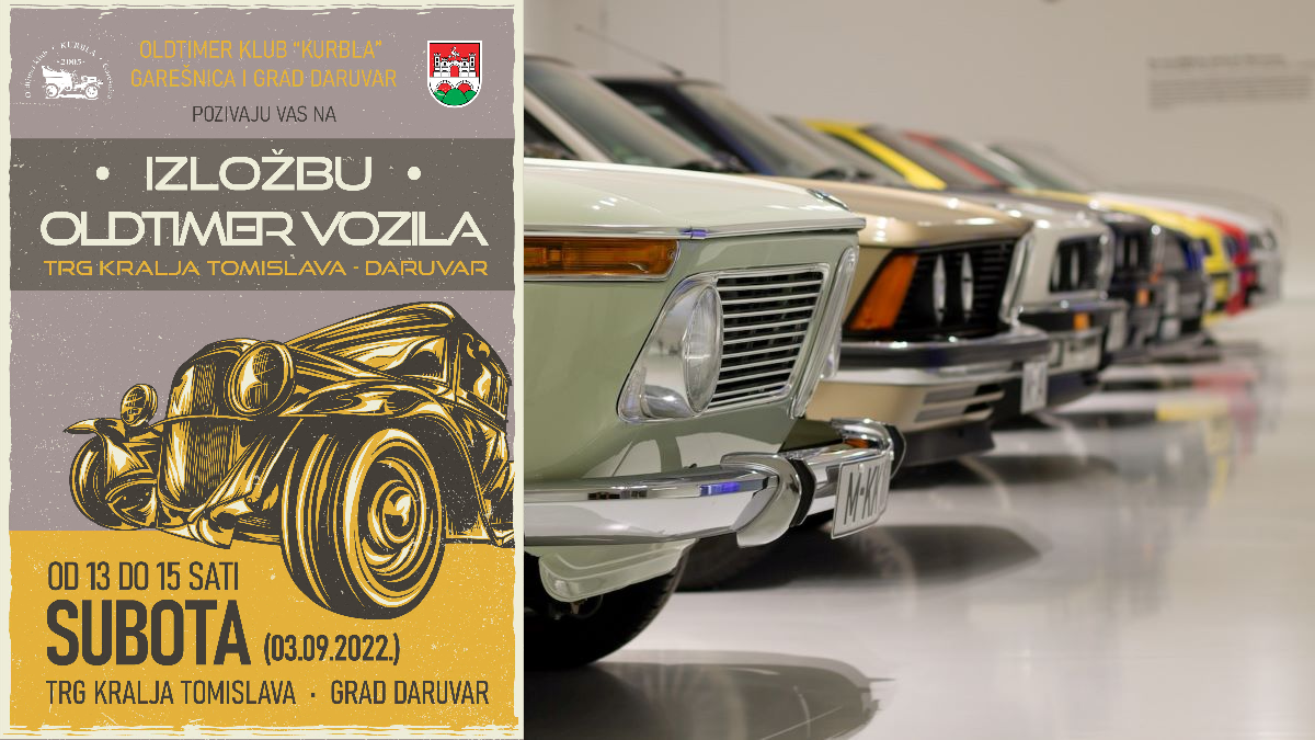 Daruvar donosi izložbu oldtimer vozila! Poznata i ruta kojom će proći njih stotinjak