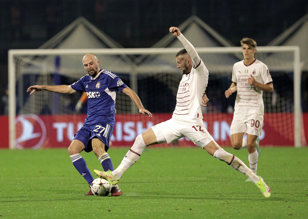 Dinamo izgubio od Milana, Evo što se treba dogoditi da ostane u Europi