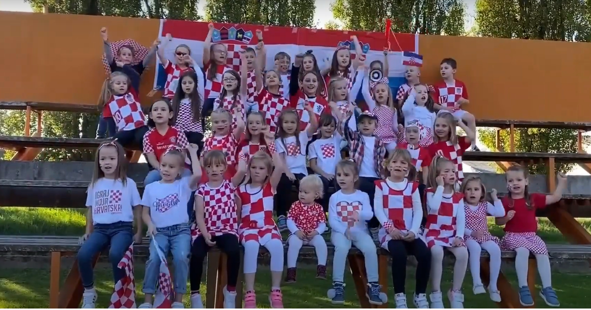 [VIDEO] Ovo morate čuti! Mališani iz Glazbene igraonice obradili pjesmu 'Igraj moja Hrvatska'