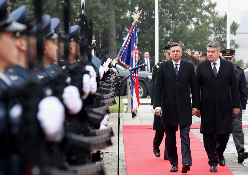 Pahor stigao u Hrvatsku, to mu je posljednji predsjednički službeni posjet nekoj zemlji
