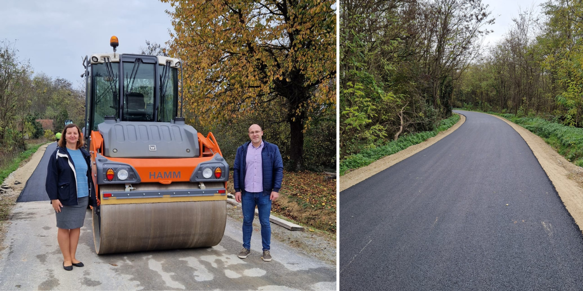 Završena 3. faza modernizacije još jedne nerazvrstane ceste u Šandrovcu