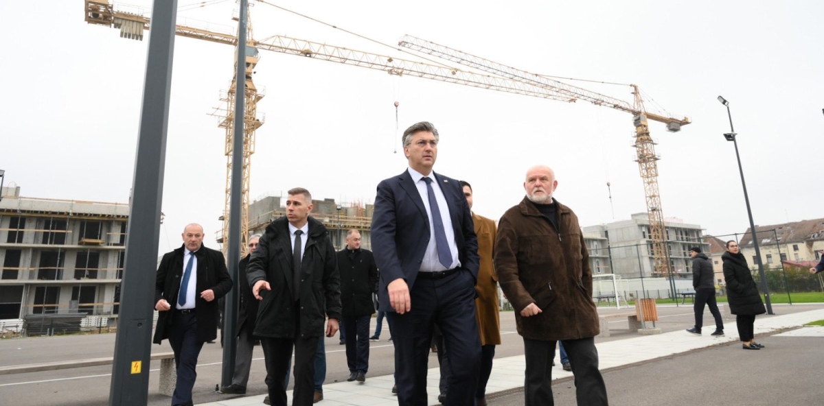 Premijer Plenković obišao gradilišta: Neće biti kašnjenja, iskoristit ćemo svih 319 milijuna eura