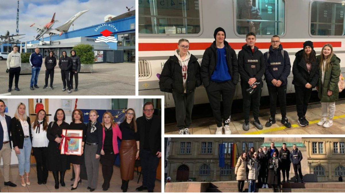 [FOTO] Vlakom za Stuttgart: Učenici i učiteljice I. osnovne na projektnom putovanju u gradu Mercedesa