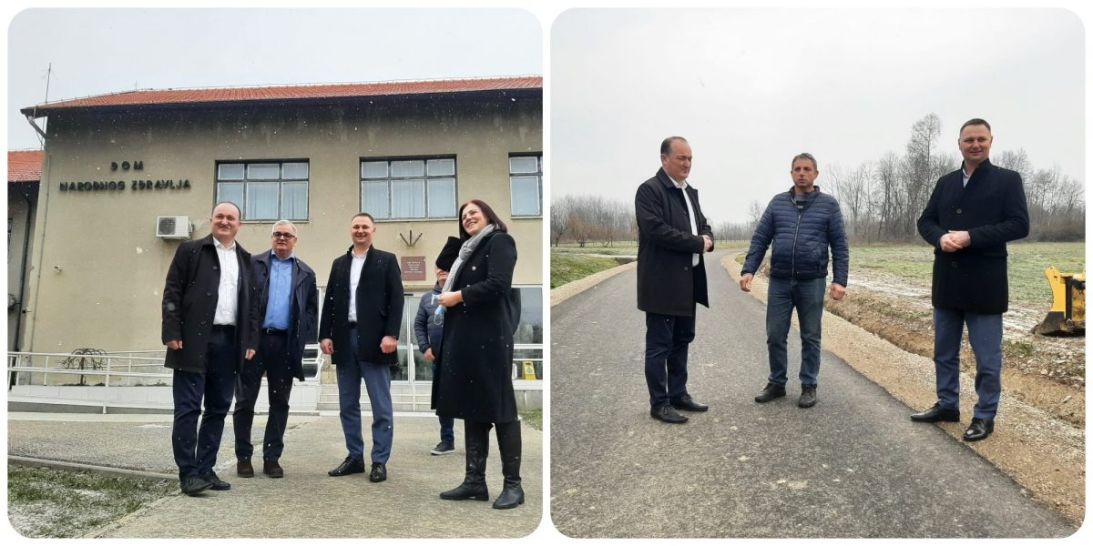 Uspješna suradnja: Županija i Grad Garešnica obnovili krovište Doma zdravlja i cestu kod Kaniške Ive
