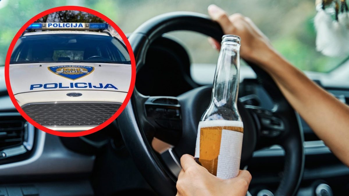 Mladić vozio auto bez položenog vozačkog ispita i s 2.2 promila alkohola...