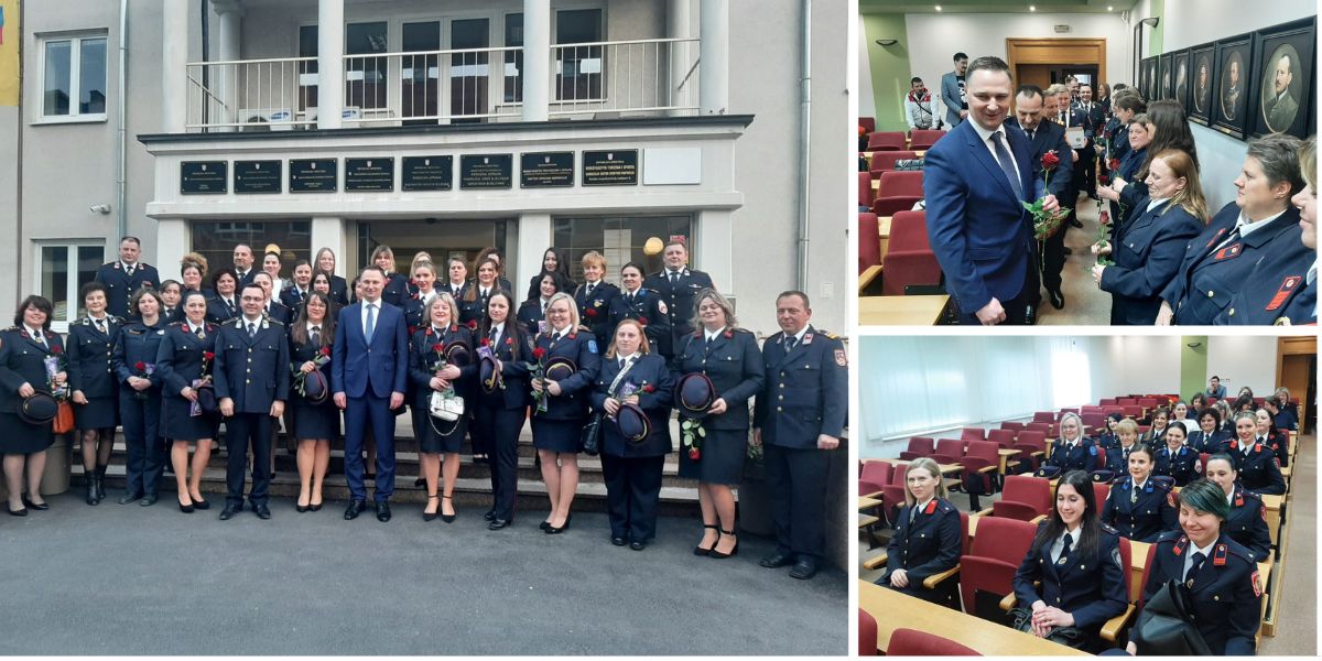 [FOTO] Župan ugostio vatrogaskinje: 'Najvrijednije što možemo činiti je spašavati ljudske živote, hvala vam na tome'