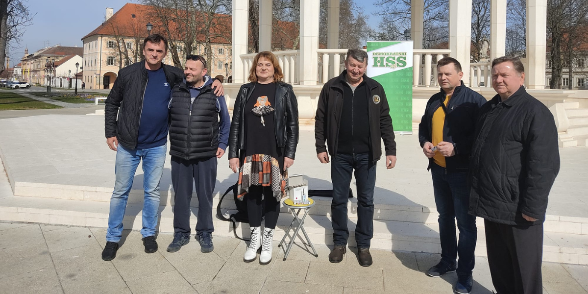 [FOTO] DHSS Bjelovar prigodnim znacima pažnje darivao očeve povodom njihovog dana