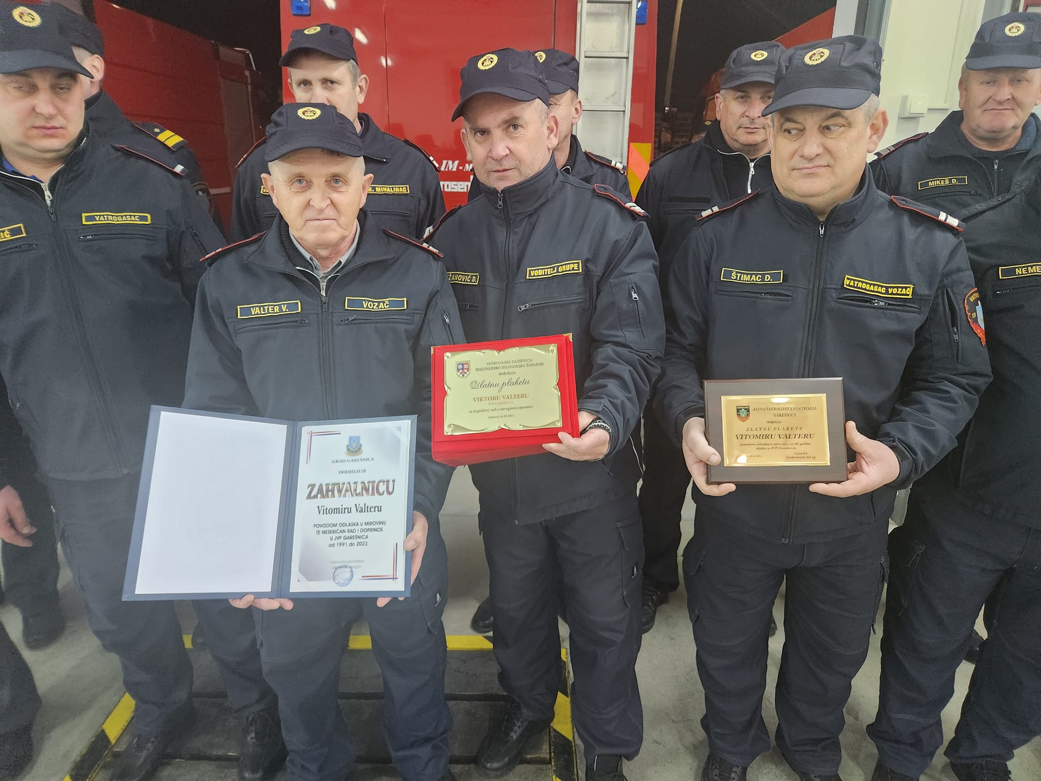 [FOTO] Vitomir je Garešničanima služio 32 godine, a odlazak u mirovinu dugo će pamtiti