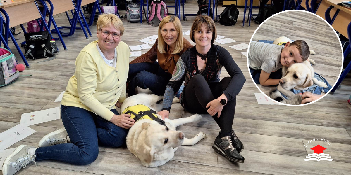 Učiteljice iz Slovenije posjetile III. OŠ i terapijskog psa Lunu! Kući se vraćaju s bogatim iskustvom