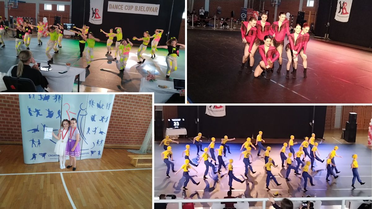 Veliko natjecanje: Nastupilo više od 300 plesača iz cijele Hrvatske, Bjelovarčani ostvarili odlične rezultate