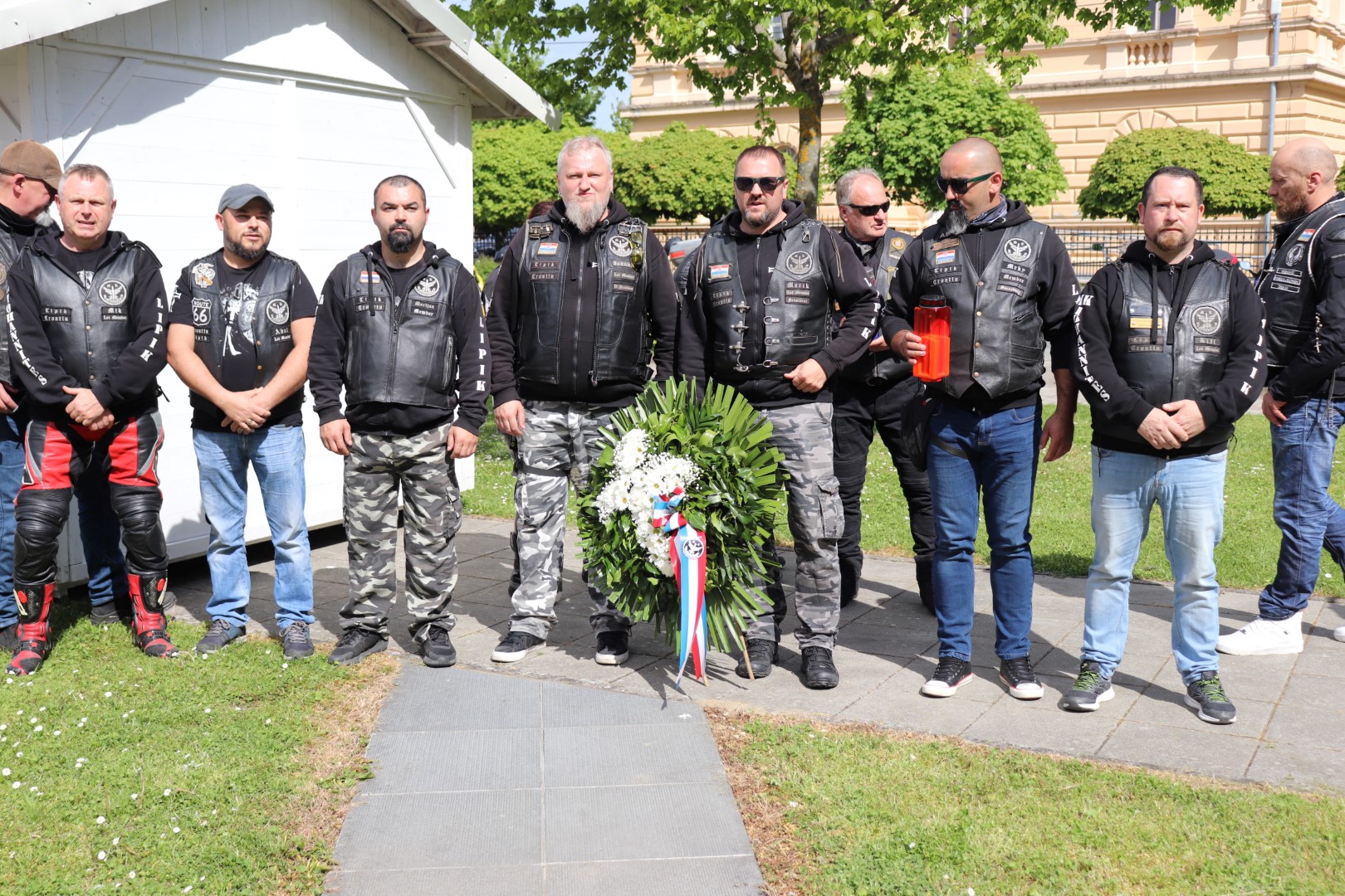 [FOTO] Bikeri iz cijele Hrvatske poklonili se junacima Bljeska