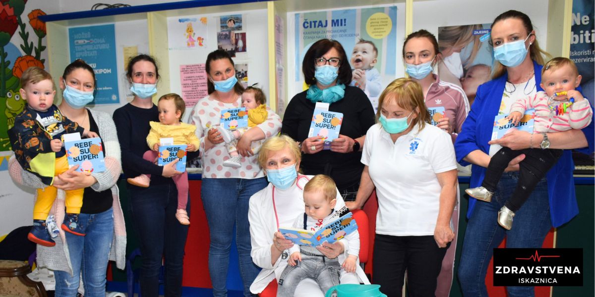 Praksa je pokazala: Bjelovarski mališani rado čitaju, a sada će kod doktora dobivati slikovnice