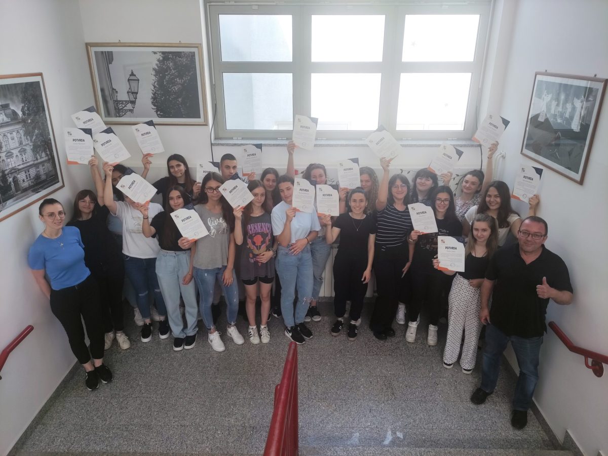 U bjelovarskoj Ekonomskoj školi učenici naučili pisati EU projekte