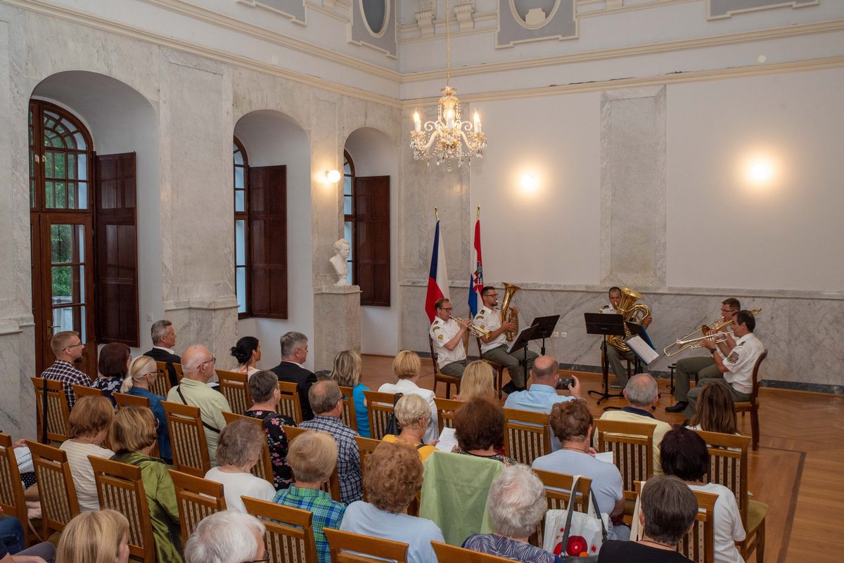 Koncert Brass kvinteta Orkestra garnizona Olomouc oduševio ljubitelje glazbe