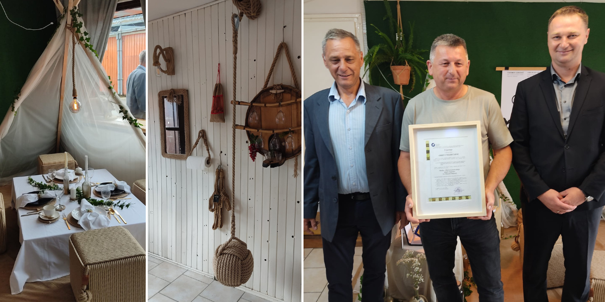 Tihomir Ileković obrt je naslijedio od djeda, a sada je za njega dobio tradicijski certifikat. Prvi u županiji!